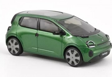 Renault concept twingo e tech 100 electric 2024 groen