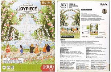 Robotime afternoon fountain 3