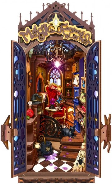 Robotime book nook magic fantasy corner tgb14 1