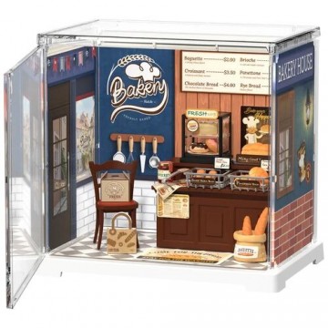 Robotime butter bakery house 1