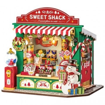 Robotime christmas candy stand 1