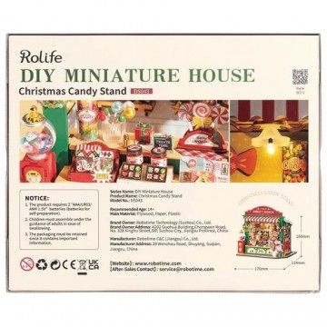 Robotime christmas candy stand 2