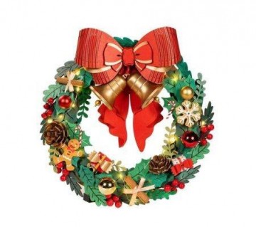 Robotime christmas wreath tgl04 1