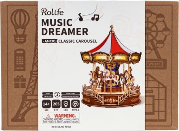 Robotime classic carousel amc01 2