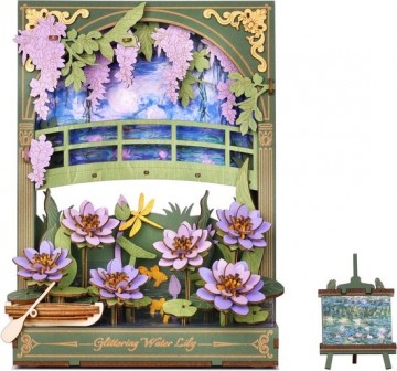 Robotime glittering water lily 1