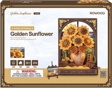 Robotime golden sunflower 2