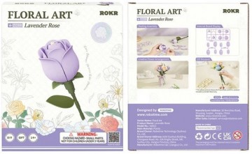 Robotime lavender rose 2