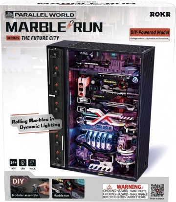 Robotime marble run the future city 2