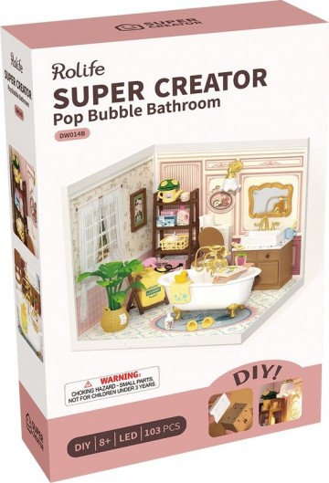 Robotime pop bubble bathroom dw014b 2