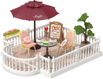 Robotime super store chic cafe terrace 1