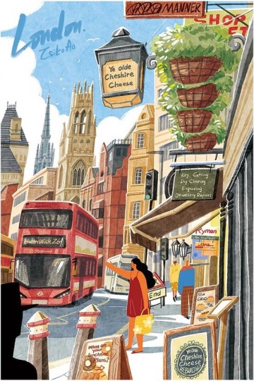 Robotime walk in london 1