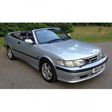 Saab 9 3 aero cabriolet 2001 grijs