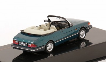 Saab 900 cabriolet 1991 groen 2