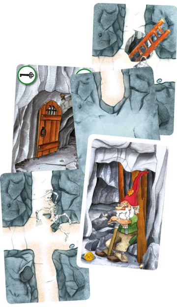 Saboteur het duel speelmateriaal 0