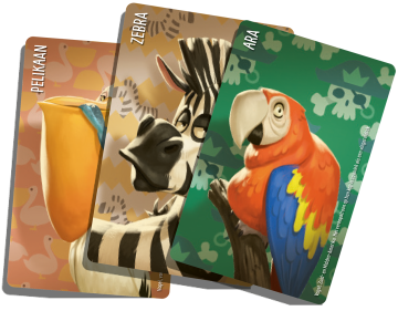 Similo wilde dieren kaarten