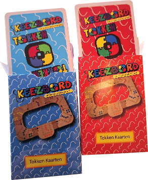 Tokken spelkaarten per stuk 1
