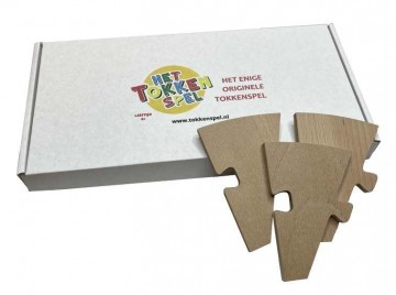 Tokkenspel puzzel 3 uitbreidingsstukken met verpakking   lr