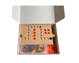 Tokkenspel puzzel verpakking open 300x240