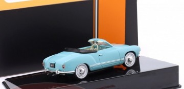 Volkswagen karmann ghia cabriolet 1957 licht blauw 2