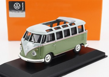 Volkswagen samba bus   1961   grey green 1