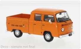 Volkswagen t2 doka 1972 oranje