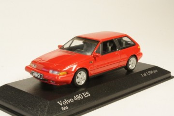 Volvo 480 es coupe 1986 rood