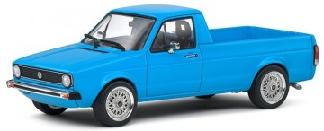 Vw caddy pick up 1990 blauw 1