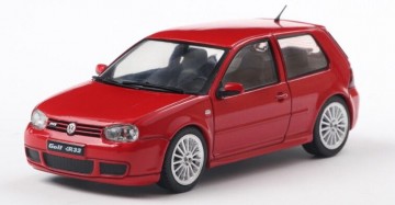 Vw golf iv r32 2003 rood 1