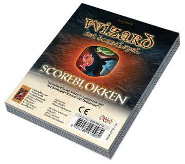 Wizard het dobbespel scoreblokkenl