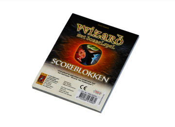 Wizardhetdobbelspelscoreblokkenbuitenkant